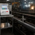 Máy in phun Leibinger trên sắt thép tôn