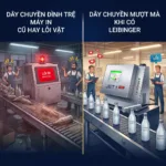 Dây chuyền chạy mượt mà khi có Leibinger